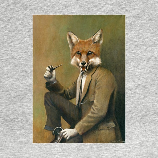 Vintage Mr Fox by mictomart